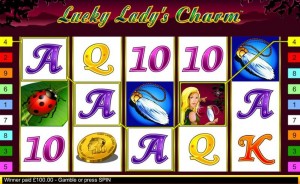 lucky ladys charm online slot