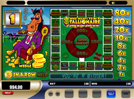 Who wants to be a Stallionaire Fruitmachine